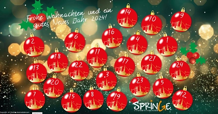 Adventskalender 2024 Gesamtansicht © Stadt Springe