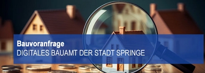 Online Service Bauvoranfrage © Stadt Springe