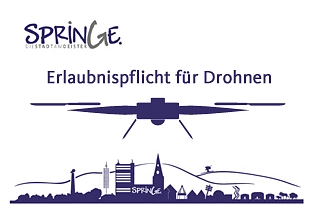 Drohnen Erlaubnispflicht © Stadt Springe