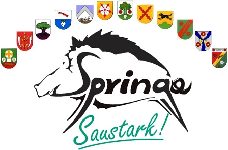 Logo Springe saustark mit Wappen © Stadt Springe