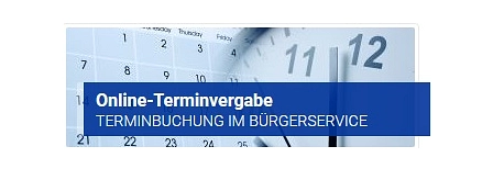 Online-Terminbuchung im Bürgerservice © Stadt Springe