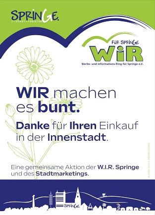 Samentütchen Aktion WIR und Stadtmarketing © WIR und Stadtmarketing Springe