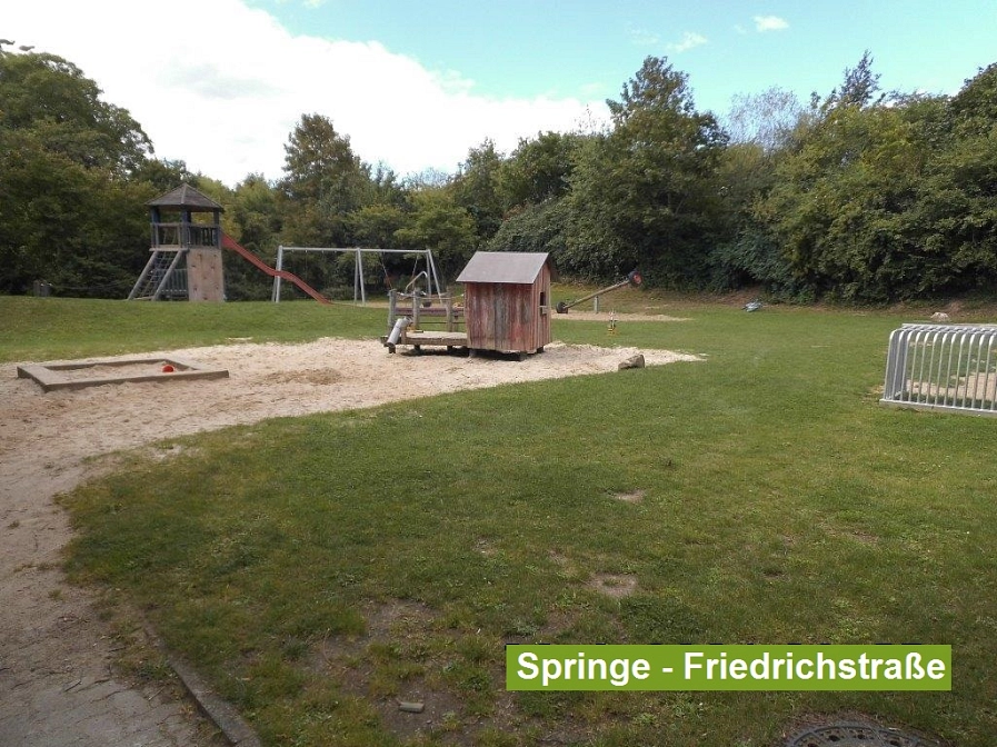 Spielplatz Springe Friedrichstraße