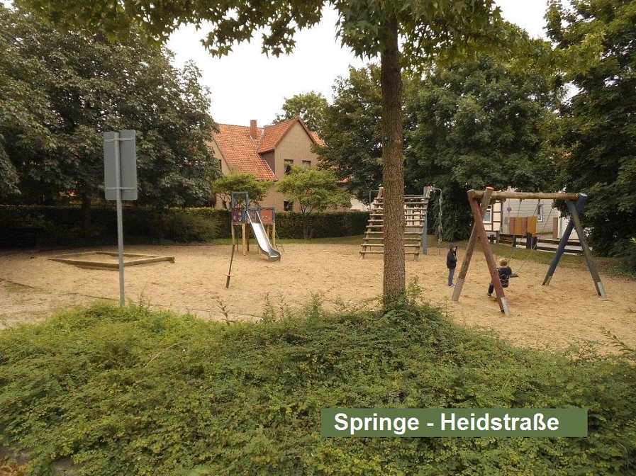 Spielplatz Springe Heidstraße