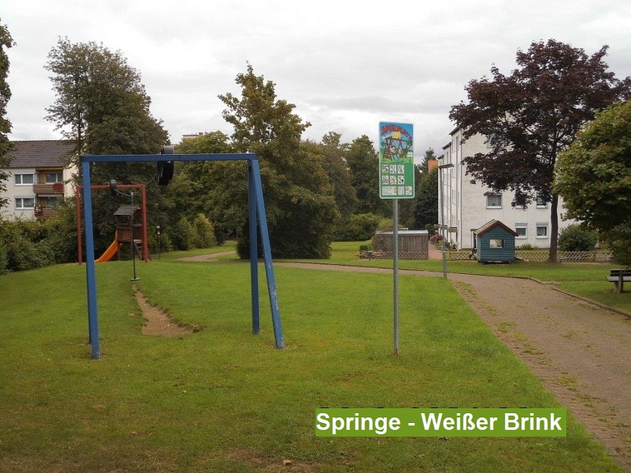 Spielplatz Springe Weißer Brink
