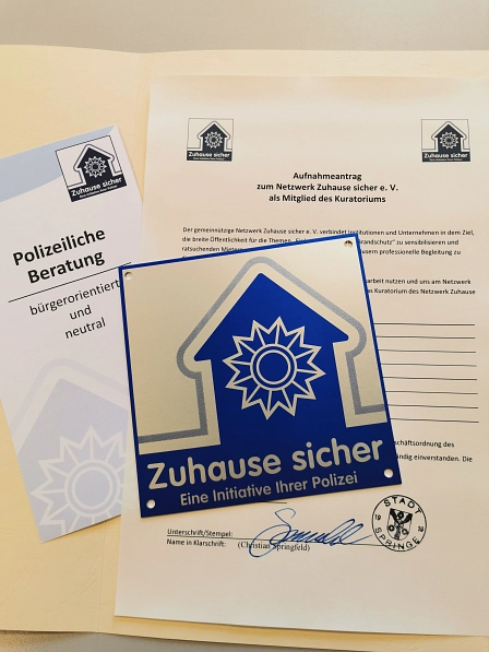 Springe ist dabei im Netzwerk Zuhause sicher Springe ist dabei im Netzwerk Zuhause sicher © Stadt Springe