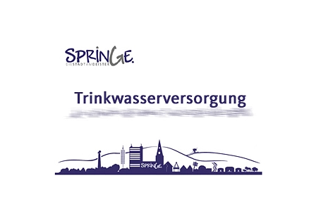 Trinkwasser&nbsp;&copy;&nbsp;Stadt Springe