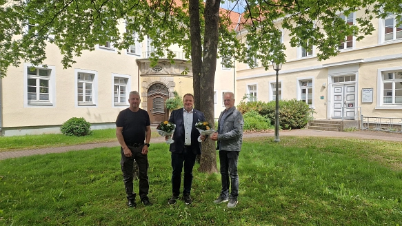 Verabschiedung in den Ruhestand Achim Gerke und Stefan Pospich&nbsp;&copy;&nbsp;Stadt Springe