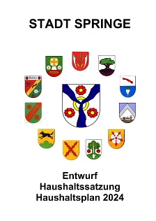 Wappenblatt Haushaltsplan-Entwurf 2024