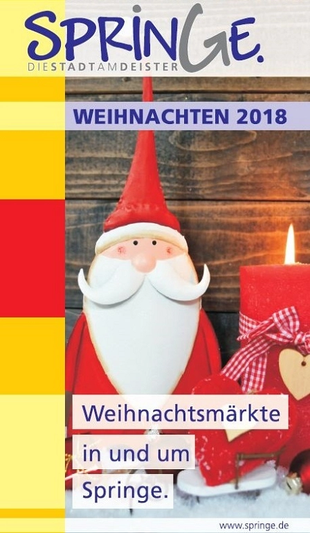 Weihnachtsmärkte in und um Springe 2018 zugeschnitten © Stadt Springe
